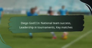 Diego Godín: National team success, Leadership in tournaments, Key matches